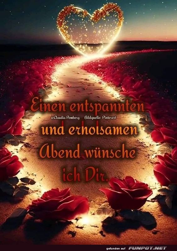 Einen erholsamen entspannten