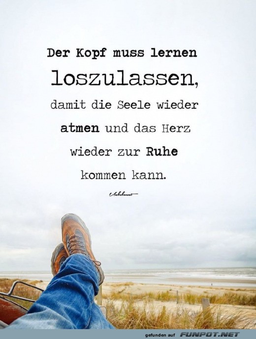 Loslassen