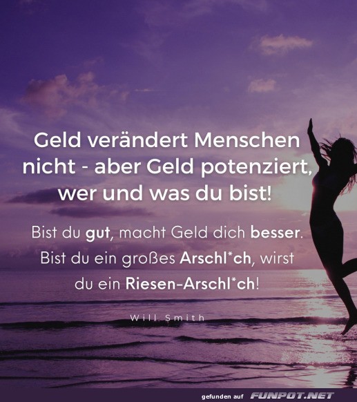 Geld verndert Menschen