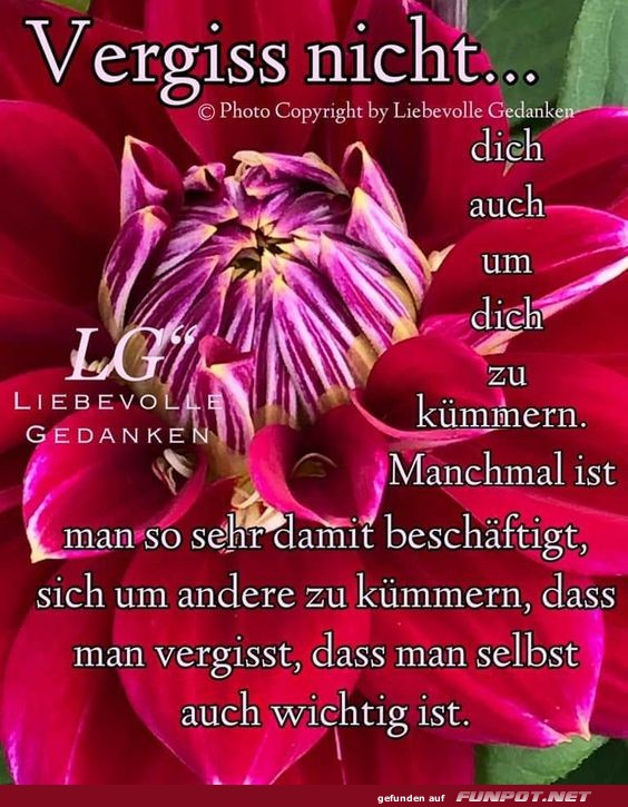 Vergiss nicht