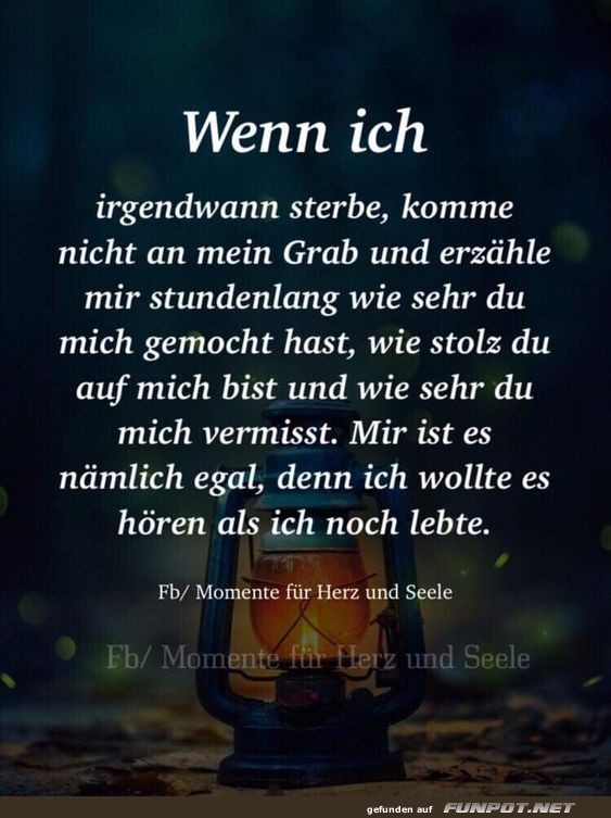 Wenn ich