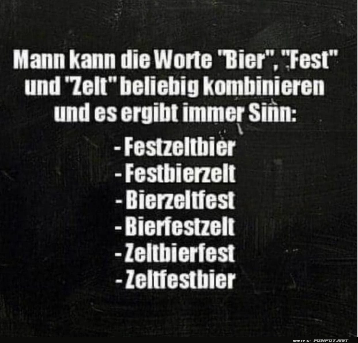 Worte kombinieren
