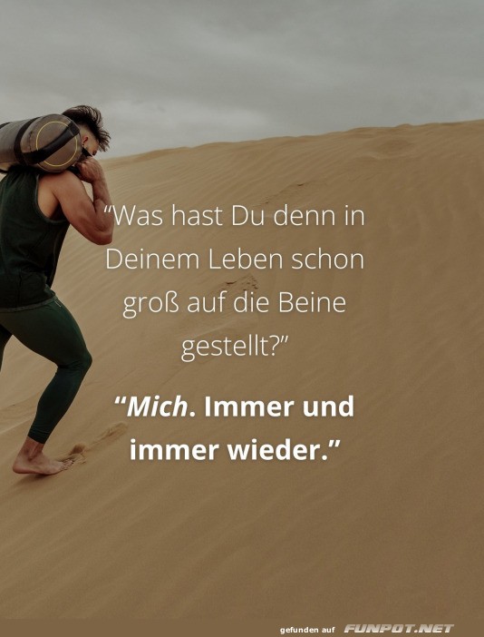 Auf die Beine gestellt