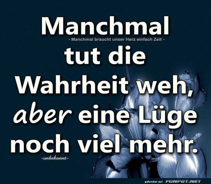 Manchmal
