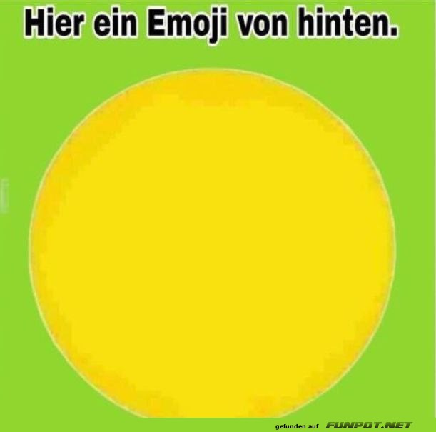 Emoji von hinten