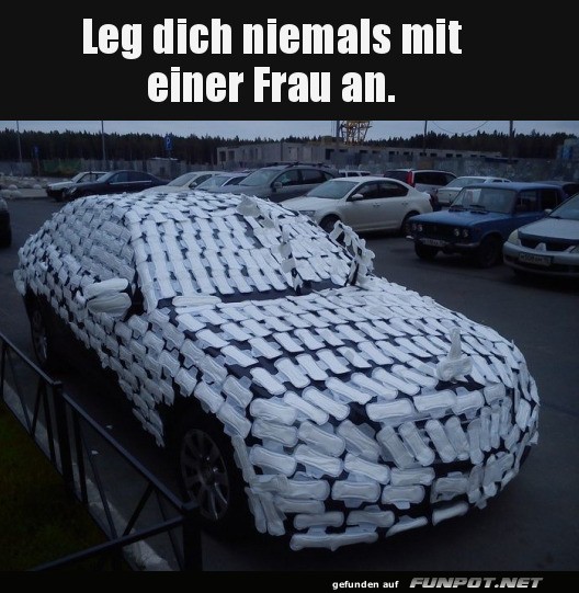 Nicht mit einer Frau anlegen