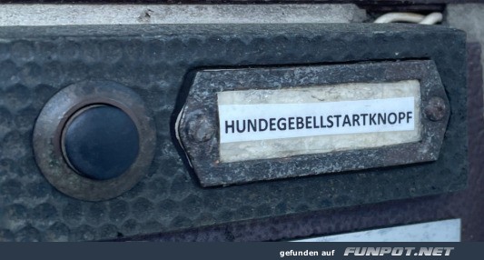 Lustiges Klingelschild