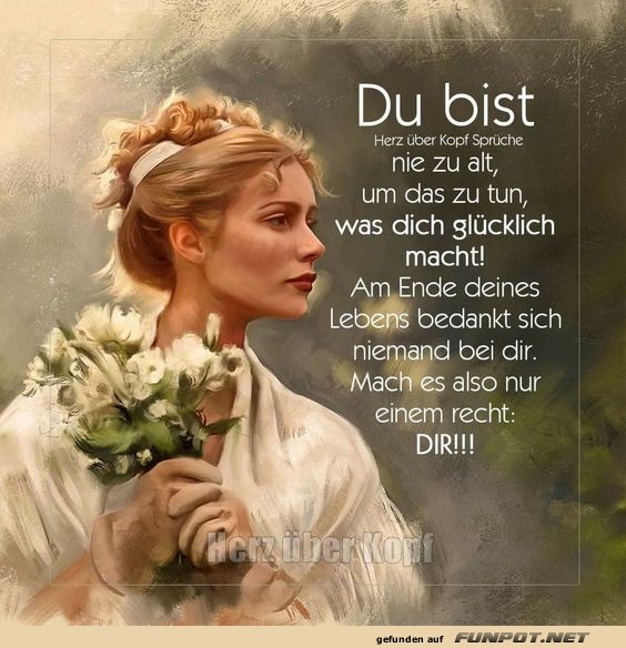 Du bistnie zu alt Du bistnie zu alt