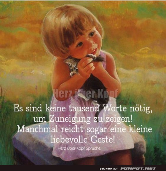 Es sind keine tausend Worte nötig Es sind keine tausend Worte nötig