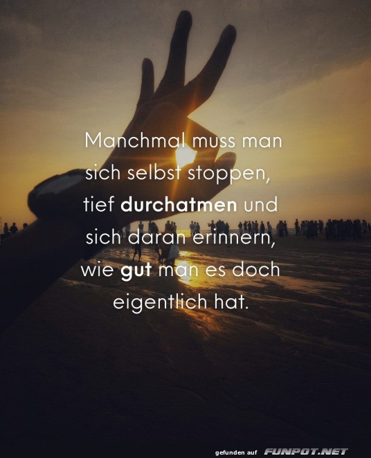 Sich selbst stoppen Sich selbst stoppen