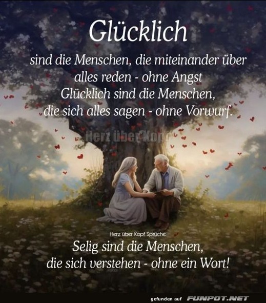 Glücklich sind die Menschen Glücklich sind die Menschen