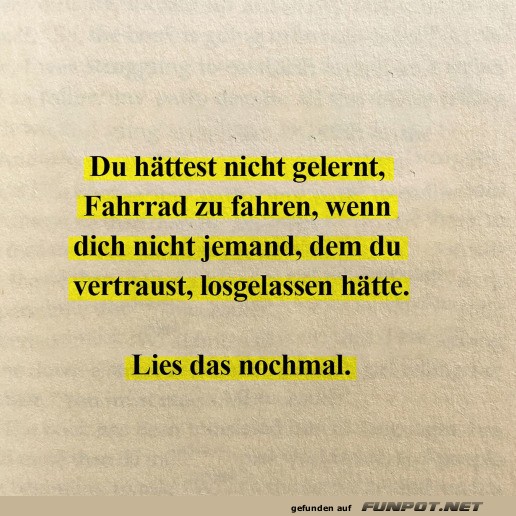 Loslassen