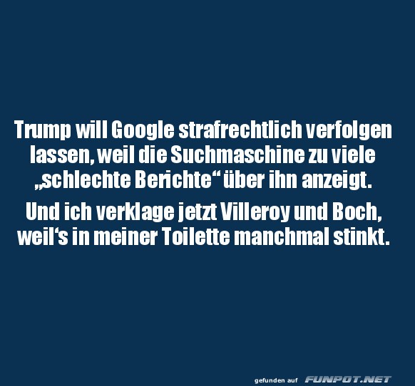 Der hat sie nicht alle