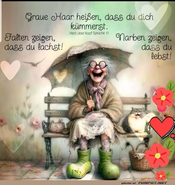 Graue Haare heißen Graue Haare heißen