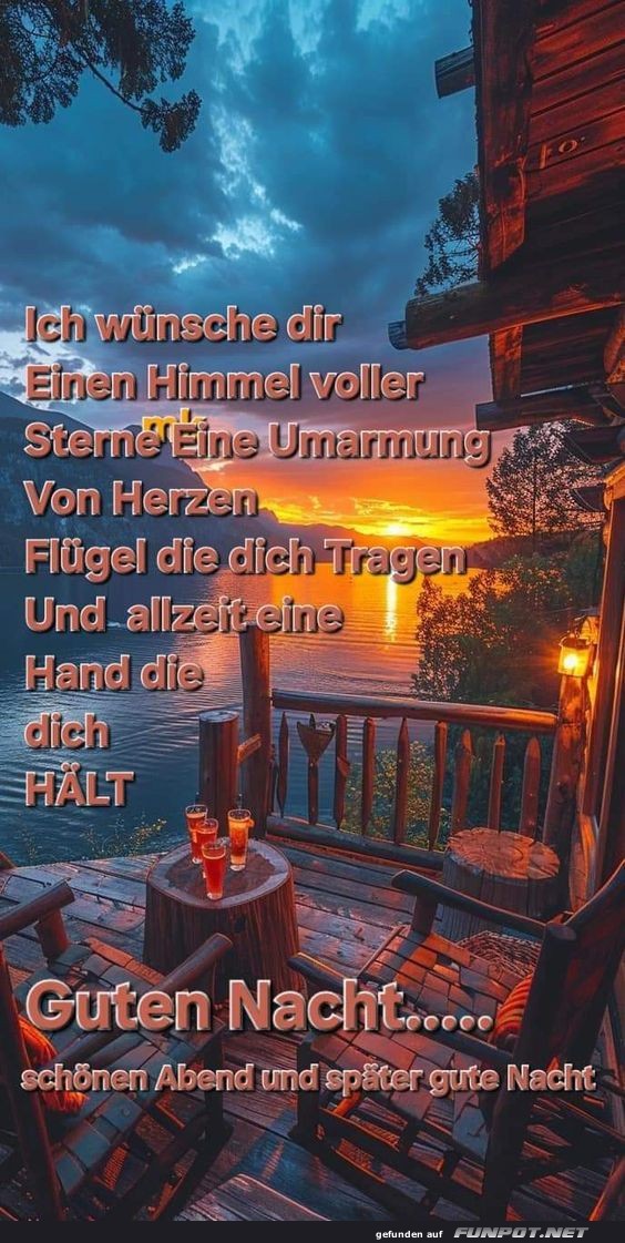 Ich wünsch dir einen Himmel voller Sterne Ich wünsch dir einen Himmel voller Sterne