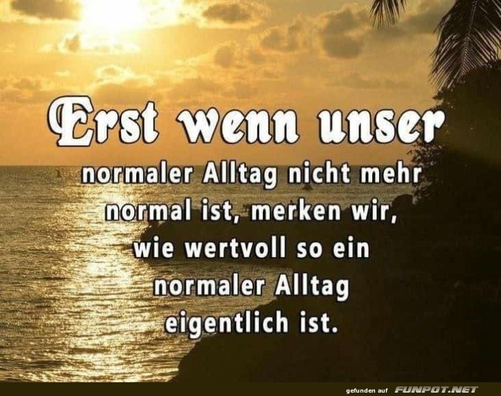 Der normale Alltag