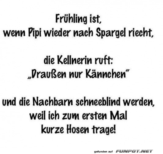 Lustige Frhlingssprche
