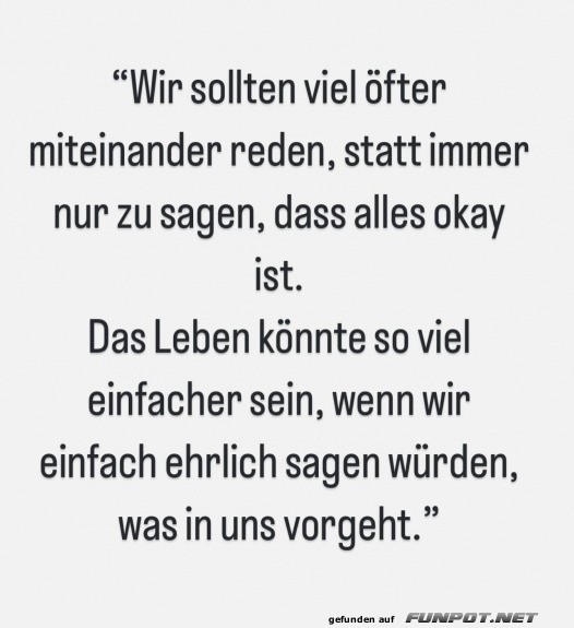 Offene Kommunikation für ein besseres Leben Offene Kommunikation für ein besseres Leben