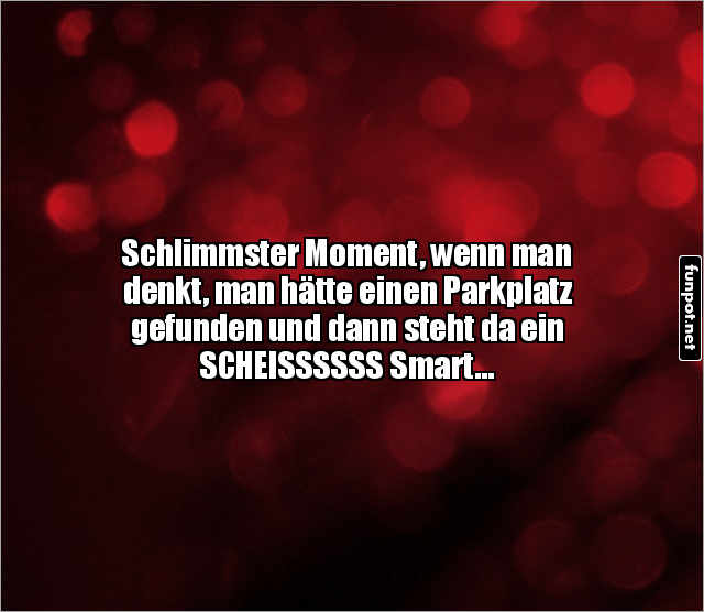 Der Parkplatz-Moment des Grauens