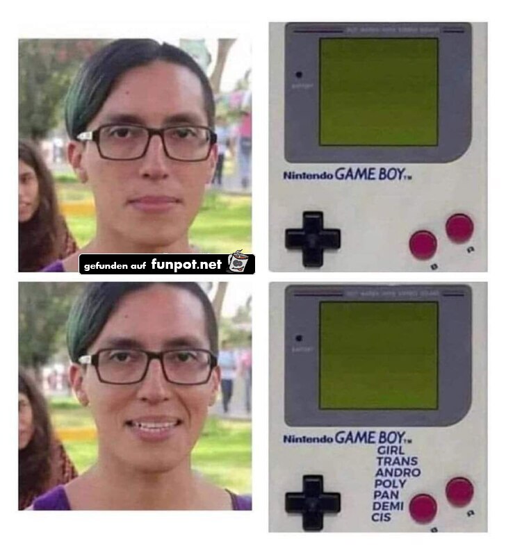 Meme ber Game Boy und Geschlechtsidentitt