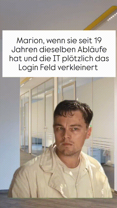 Das geht doch auch nicht