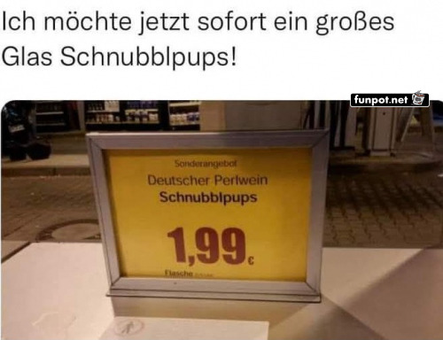 Verkaufsangebot fr Schnubblpups