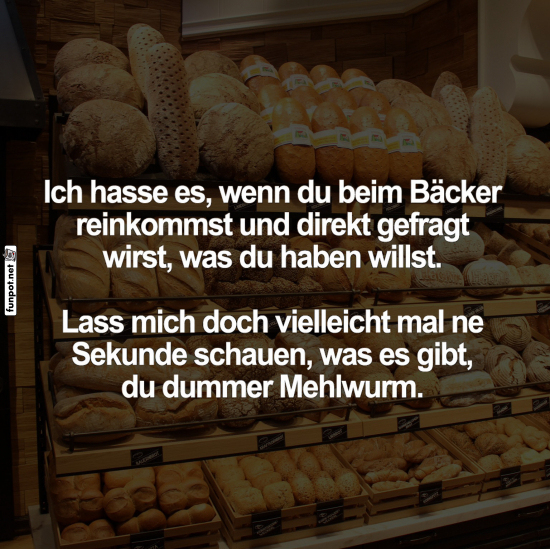 Bckerbesuch mit unliebsamen berraschungen
