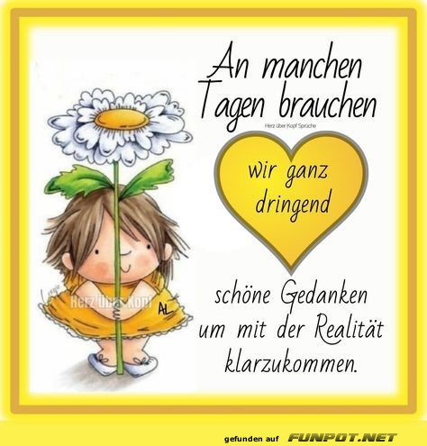 An manchen Tagen