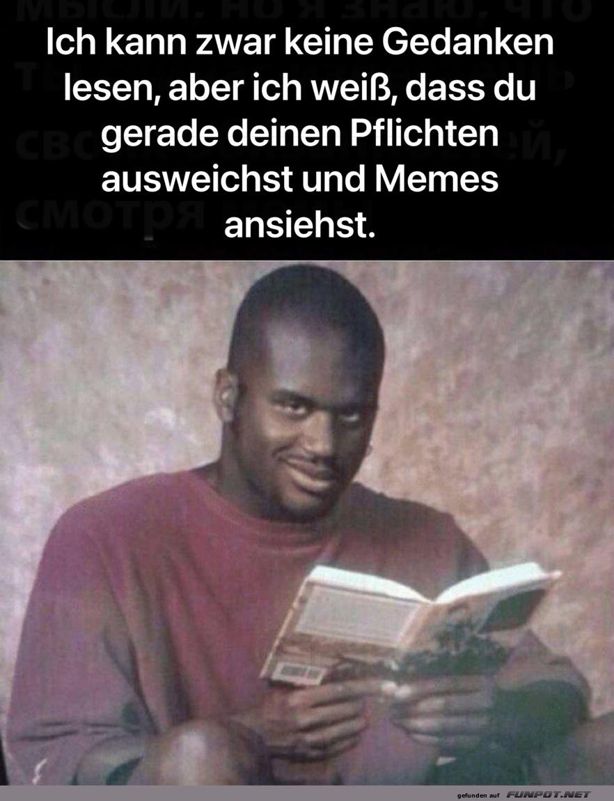 Lustiges Meme ber Ablenkung durch Memes