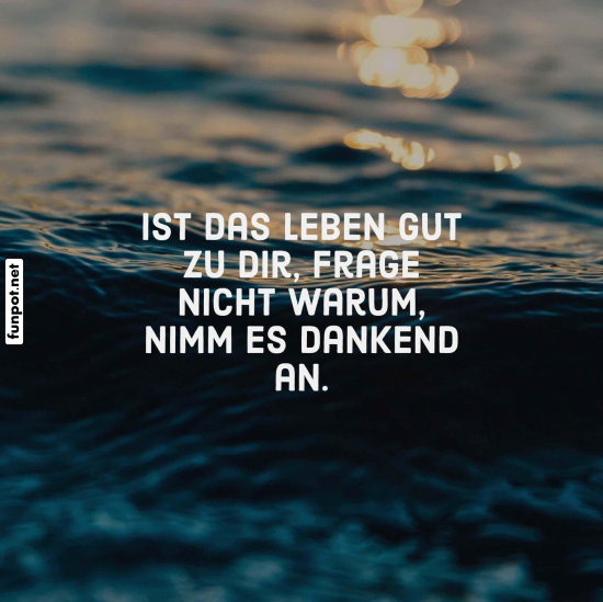 Dankbarkeit fr das Leben