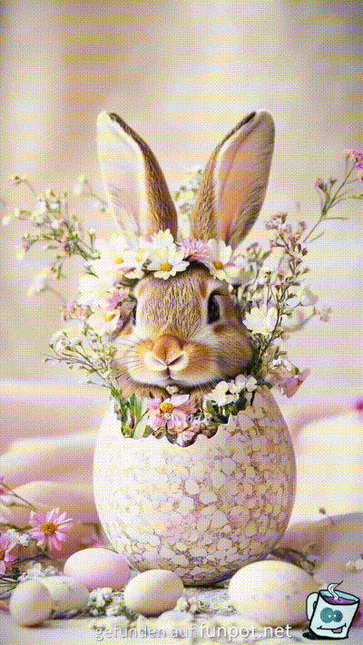 Hbsche Osterhasen