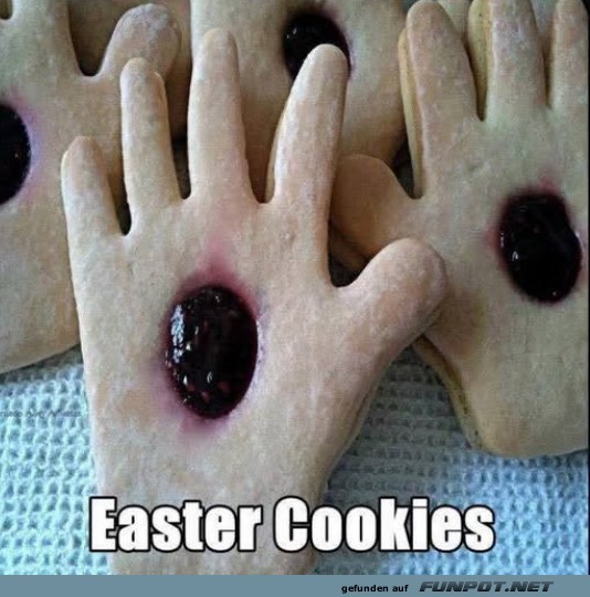 Handfrmige Osterpltzchen