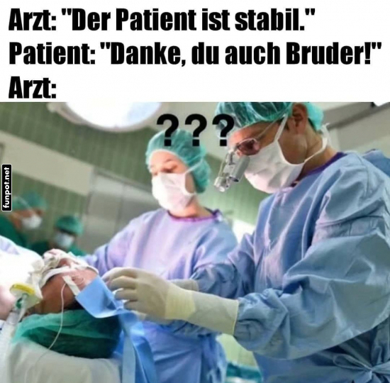 Verwirrung im OP: Ein unerwarteter Dank