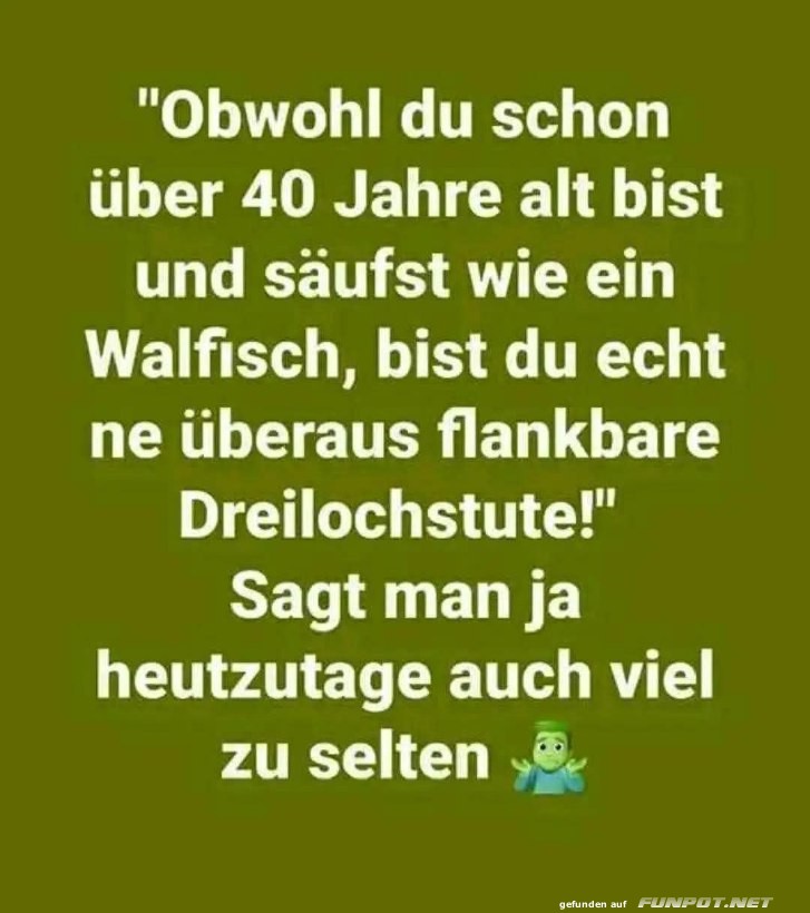 Lustiges Zitat ber das lterwerden