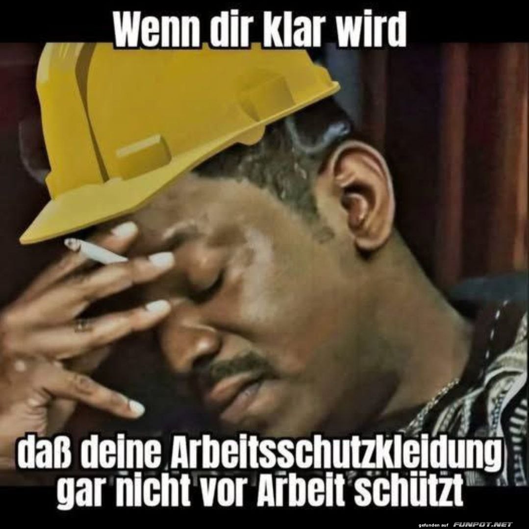 Erkenntnis ber Arbeitsschutzkleidung