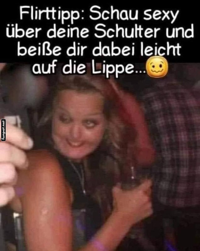 Lustiger Flirttipp auf Party