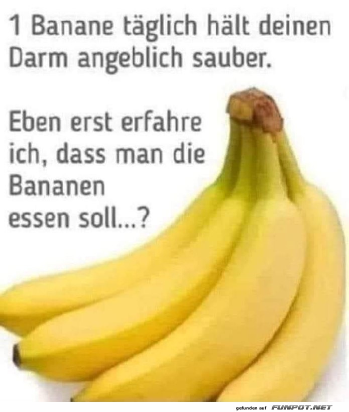Amsante Banane-Entdeckung: Tgliche Ratschlge