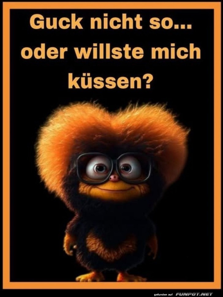 Lustiger Spruch mit sem Cartoon-Charakter