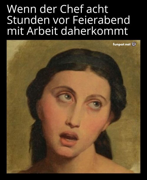 Chef bringt kurz vor Feierabend Arbeit mit