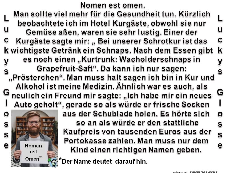 Nomen est Omen