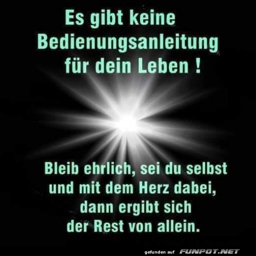 Keine Bedienungsanleitung für dein Leben Keine Bedienungsanleitung für dein Leben