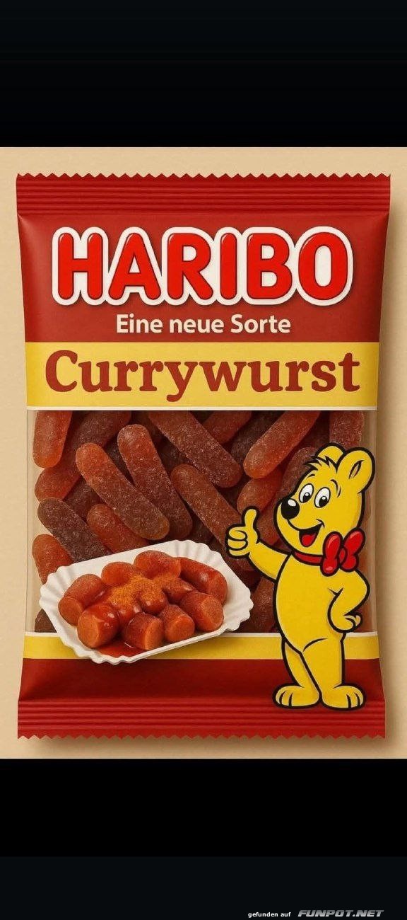 Haribo Currywurst Gummibrchen
