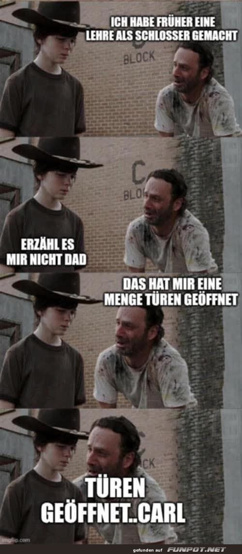 Vater-Sohn-Gesprch ber Karriere