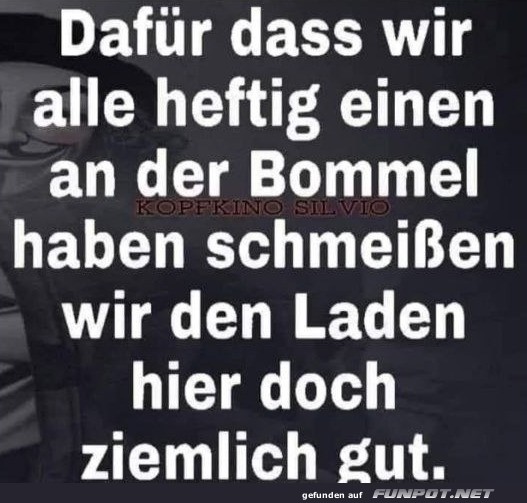 Lustige Einstellung zur Arbeit