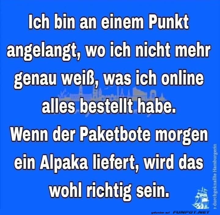 Online Bestellungen auer Kontrolle