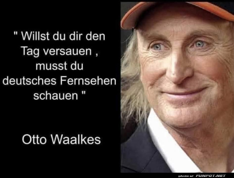 Humorvolles Zitat ber deutsches Fernsehen
