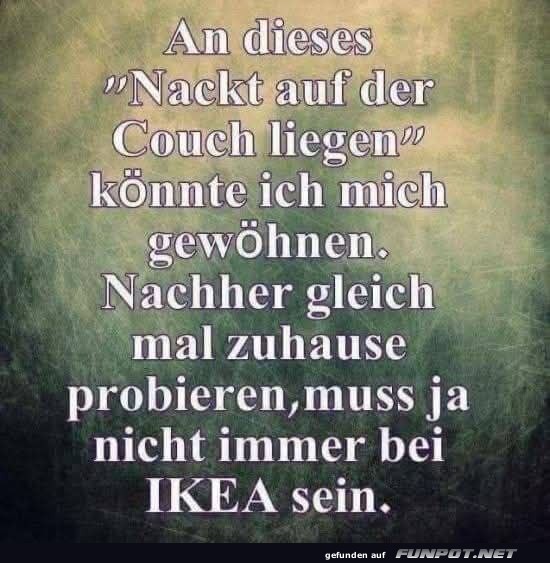 Gemtlich auf der Couch entspannen