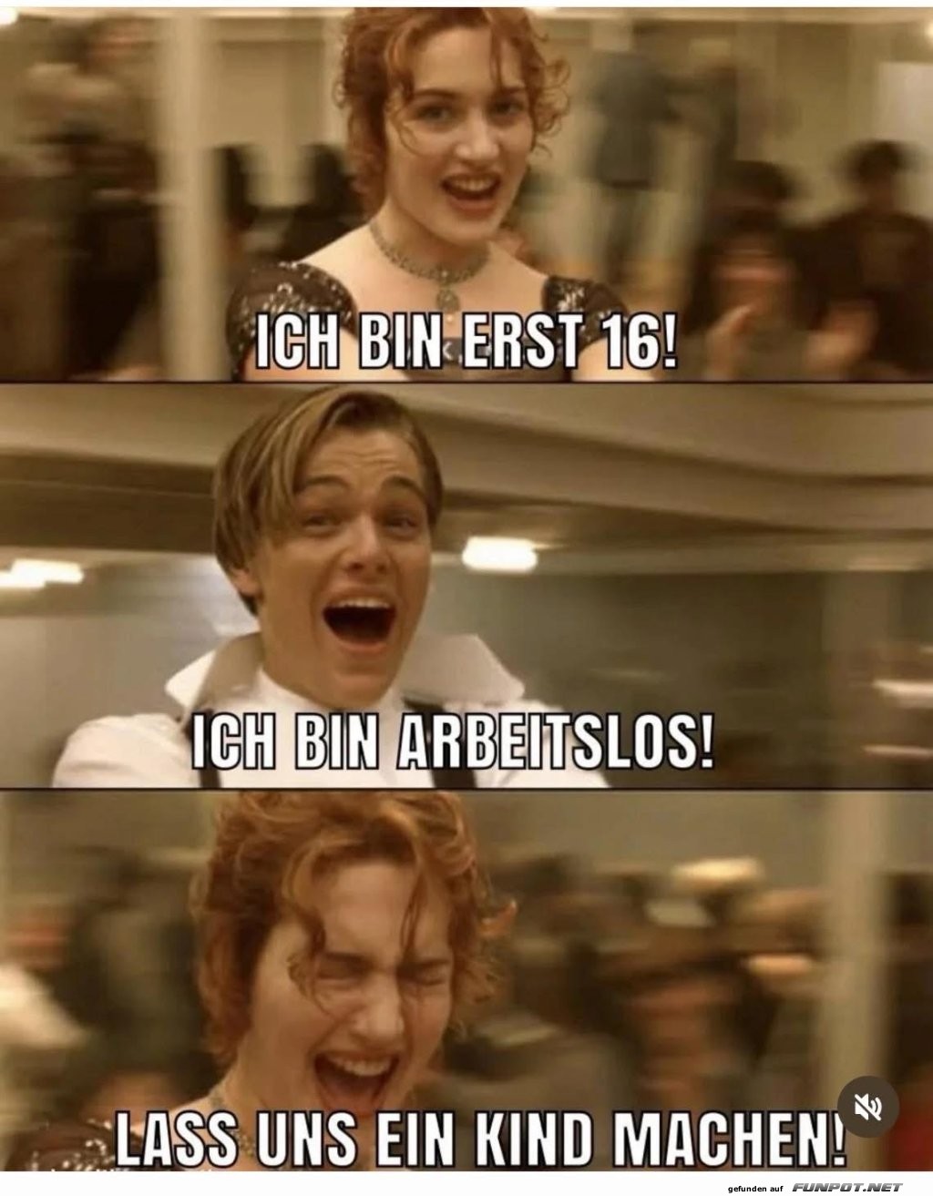 Humorvolle Titanic Meme Unterhaltung