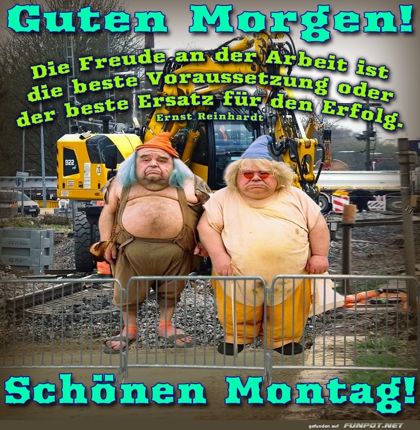 Motivational Montag Bild