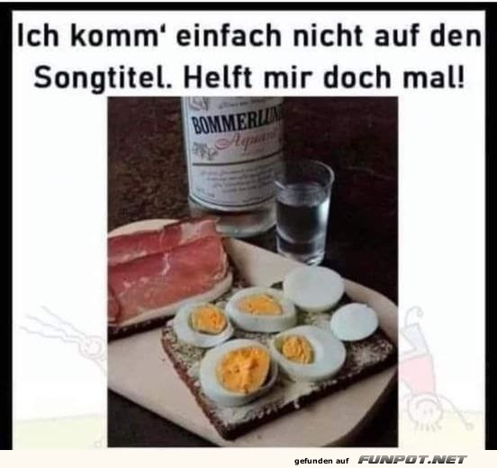 Songtitel mit Brot und Eiern gesucht